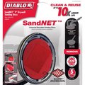 Diablo SandNet Ceramic Blend 220 Grit Ultra Fine Drywall Sand Pad DND090220H05G
